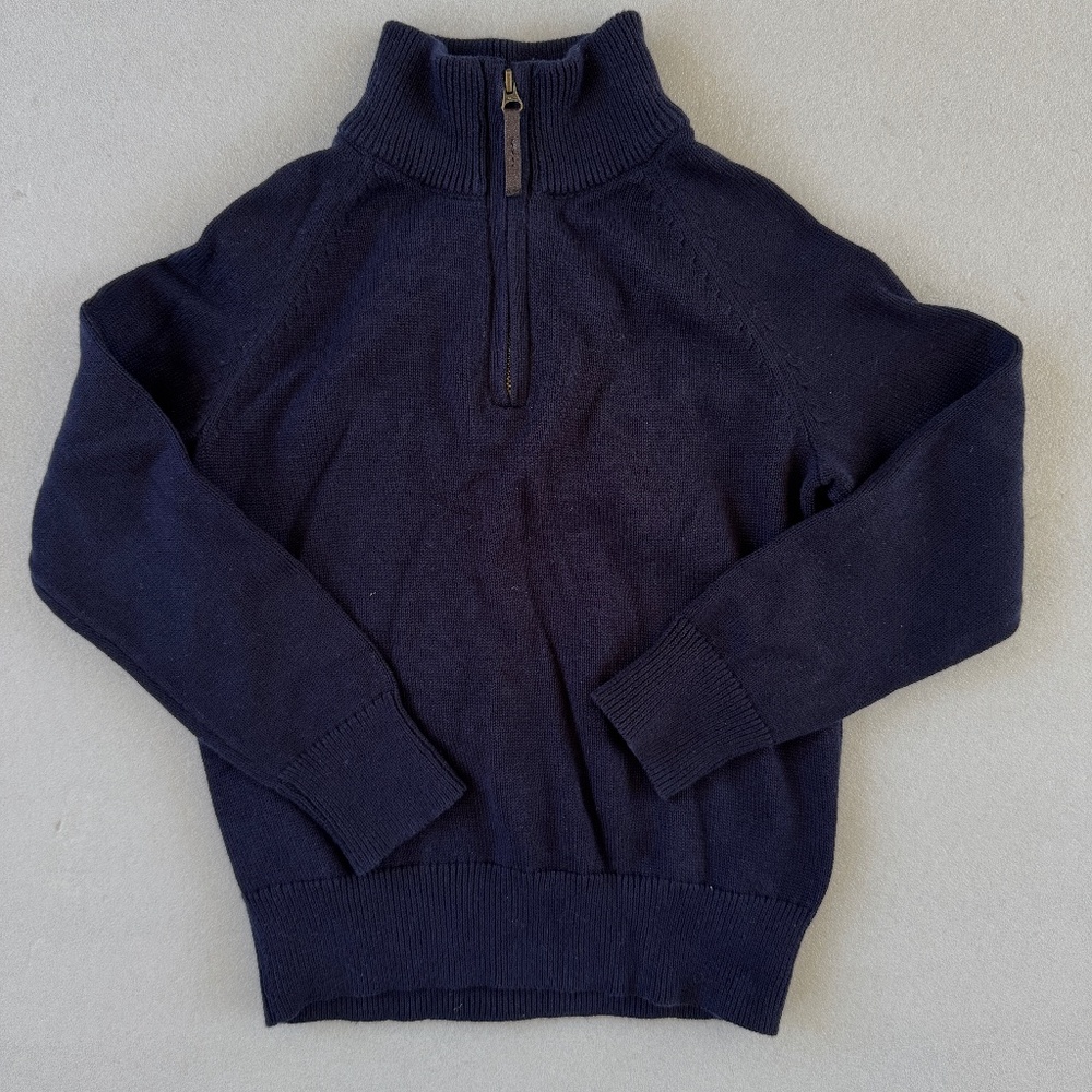 Crewcuts Mock Neck Half-Zip Sweater